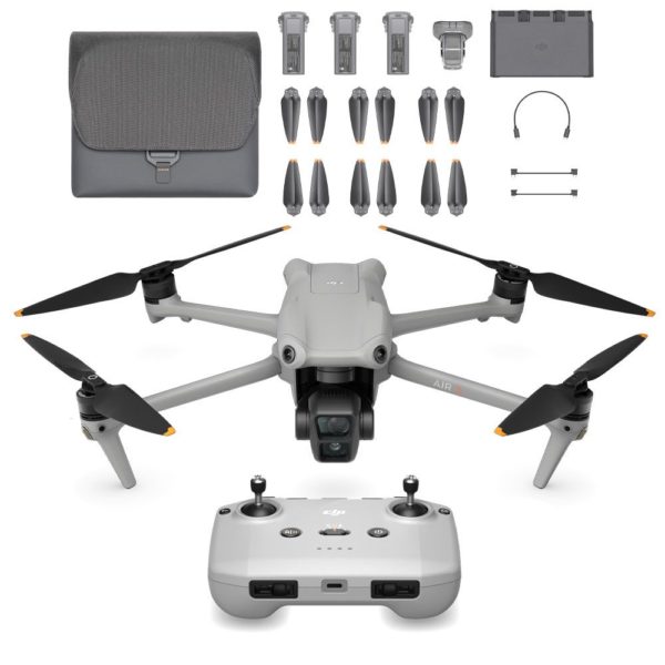 DJI Air 3 Fly More Combo et radiocommande DJI RC-N2